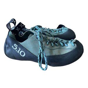 Stealth C4 5.10 Teal Rock Climbing Shoes